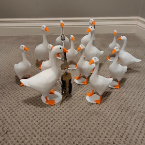 Untitled goose magnetic key/object holder home decoration gift