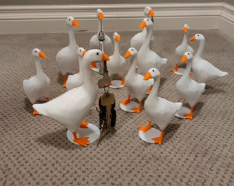 You can 3D print an Untitled Goose Game goose for maximum mischief