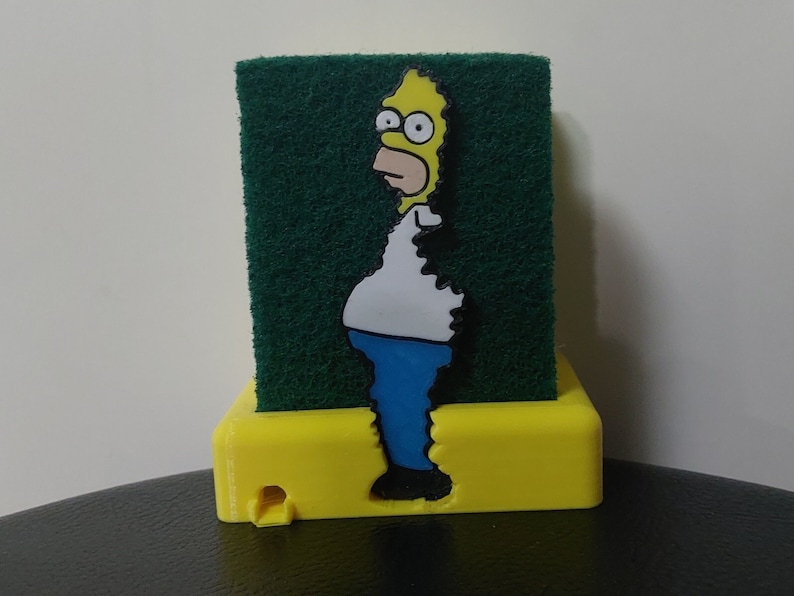 Homer Sponge Holder Meme, y compris une éponge Exclusif aux États-Unis/CAN/Royaume-Uni/Mexique image 1
