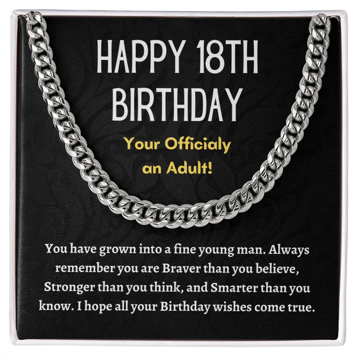 18th Birthday Boy 18th Birthday Gift Official Adult Etsy