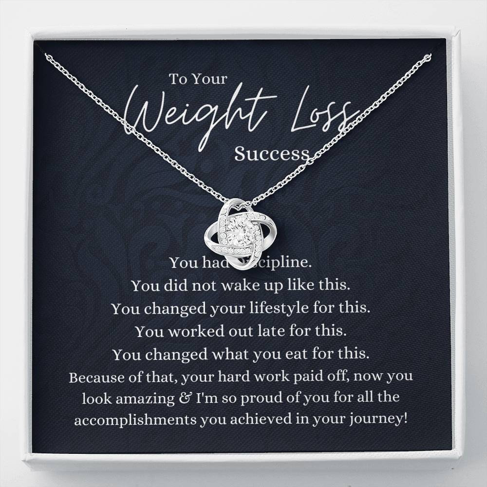 Weight Loss Success Necklace Gift Weight Discipline Necklace Etsy