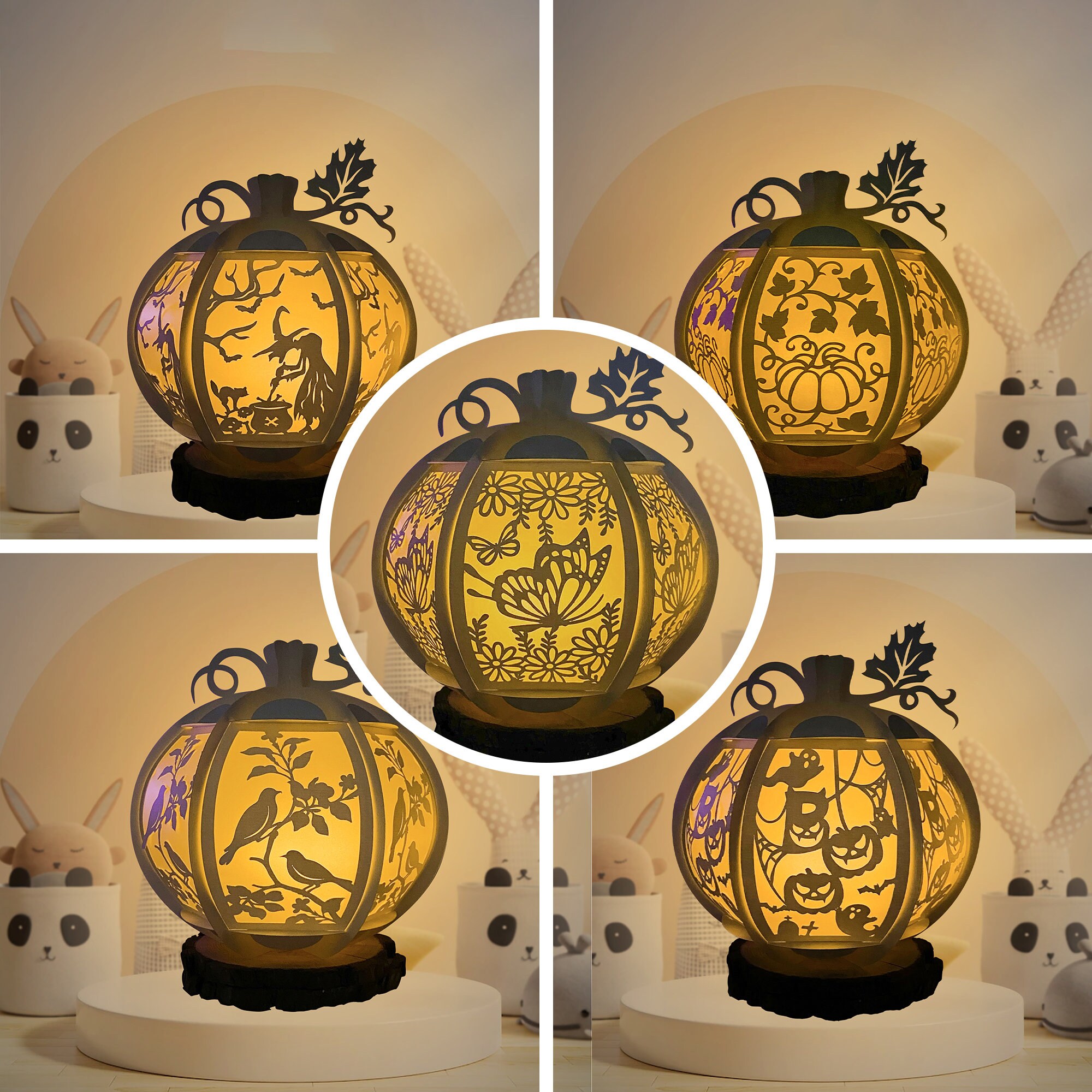 Halloween Lanterns - Etsy