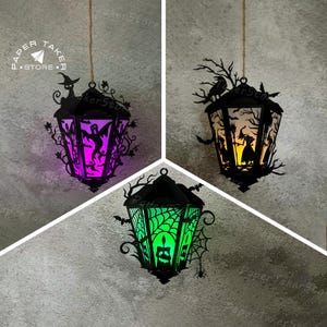 Lot De 3 Lanternes Rondes En Papier Pour Décoration De Fête D