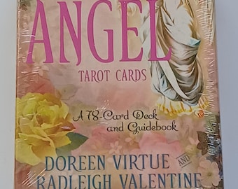 SEALED NEW Guardian Angel Tarot Cards & Guidebook Full Size 78 pc Deck Doreen Virtue