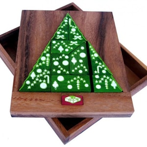 The Christmas Tree - Puzzle - Wooden Puzzle Game