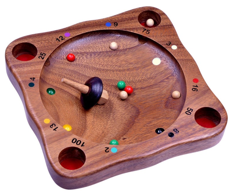 Tyrolean Roulette for 2 or More Players - Playing Field 22 X 22 Cm ...