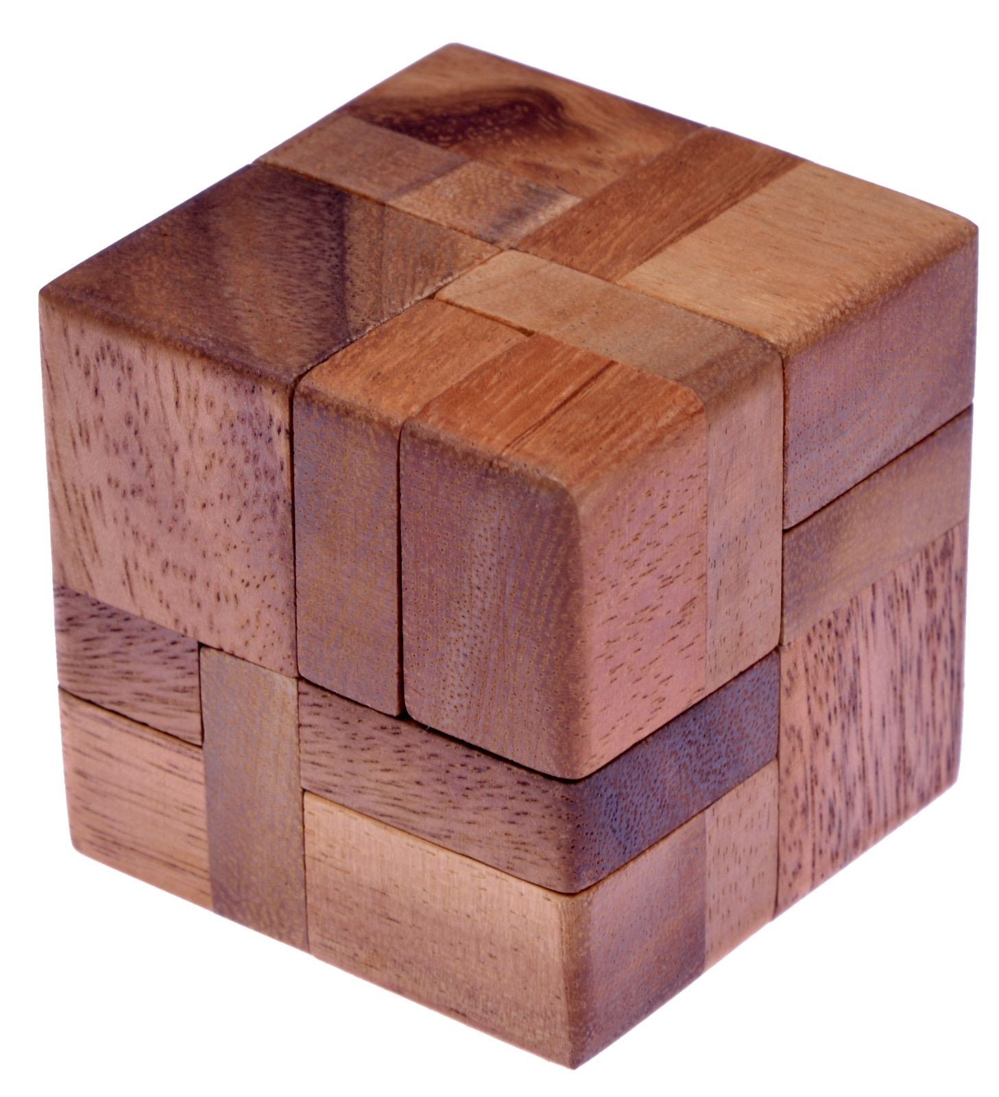 Rompecabezas Tridimensional Rompecabezas De Madera Cubo Soma Cube