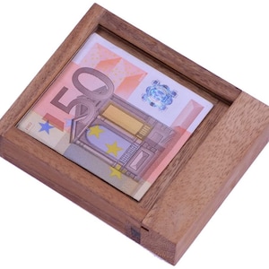 Geld - Tweede Keuze - Bankbiljettenkluis - Magische Doos - Trucjesdoos - Cadeauverpakking