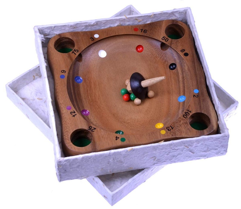 Tyrolean Roulette for 2 or More Players - Playing Field 22 X 22 Cm ...