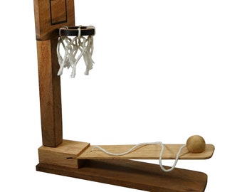 Basketball - wooden skill game