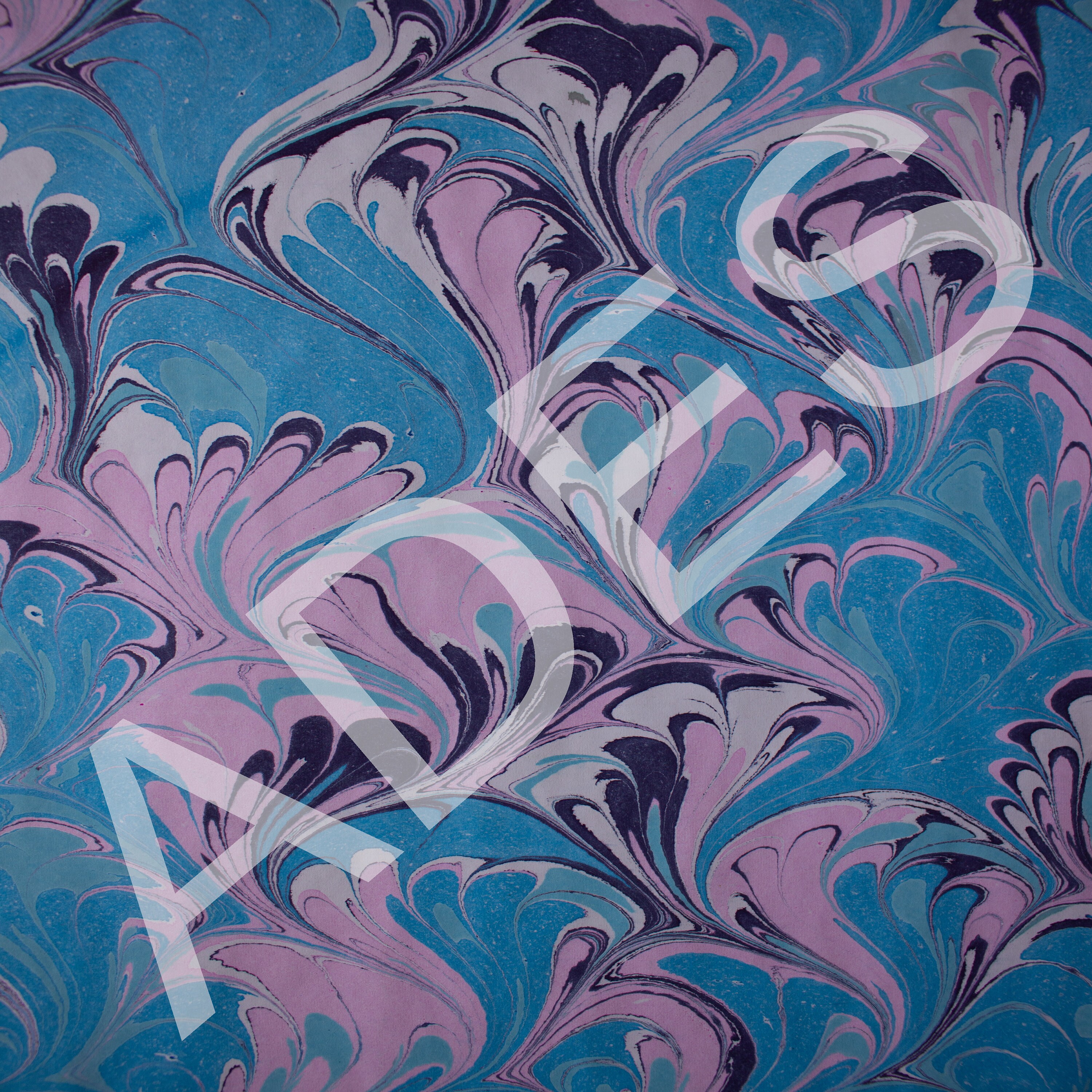 Printable Marble Paper Handmade Marbled Junk Journal - Etsy