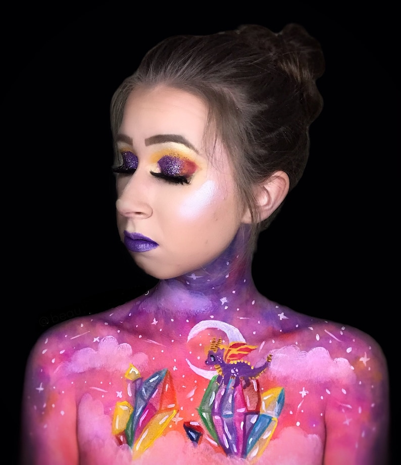 Spyro Bodypaint Print - Etsy