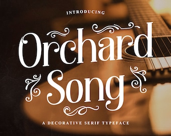 Orchard Song – Decorative Serif Font