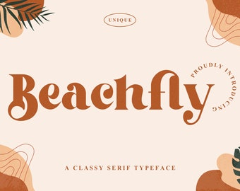 Beachfly – Classy Serif Typeface