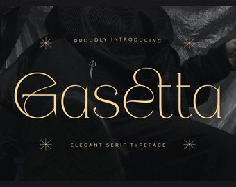 Gasetta - Elegant Serif Typeface