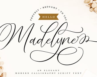 Hello Madelyne – Elegant Script Font