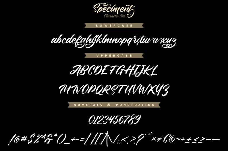 The Speciment Handlettering Script Font image 7