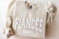 Custom Puff Sweatshirt, Personalized Fiancee Sweatshirt, Gift for Her, Bride To Be, Custom Fiancee Sweater product logo