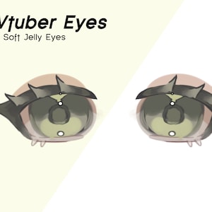 Vtuber Eye Jelly Texture | For Vtubing Virtual Streaming | Live 2d | Detailed Layering