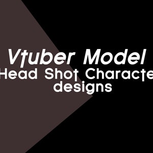 Custom Head Shot Live2D Vtuber Model | Gacha Chibi Modell | Bereit, manipuliert zu werden | Live2D Auftragsarbeit | Anime Kunst Vtuber Design