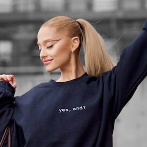 Ariana Grande Oversized Sweatshirt Etsy