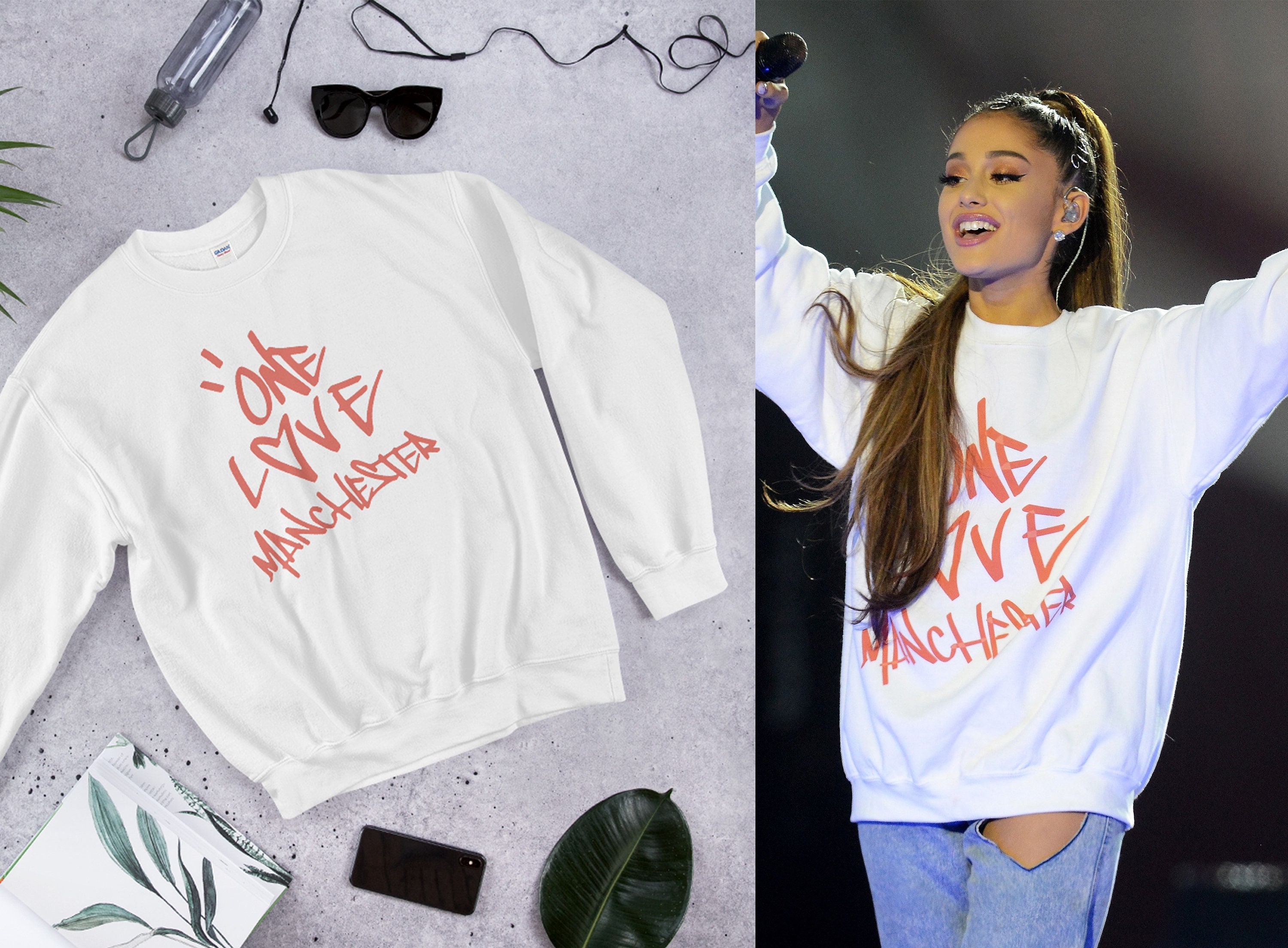 Ariana Grande One Love Manchester concert: fans shower Ariana with