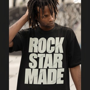 Camiseta Carti ROCK STAR MADE - Unisex -Playboi Carti - Destroy Lonely - Camiseta Ken Carson - Camiseta genial - Opium /