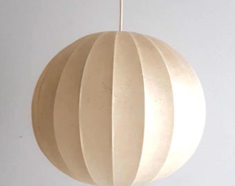 Mid Century Modern COCOON Pendant/ Vintage Lamp/ 60s