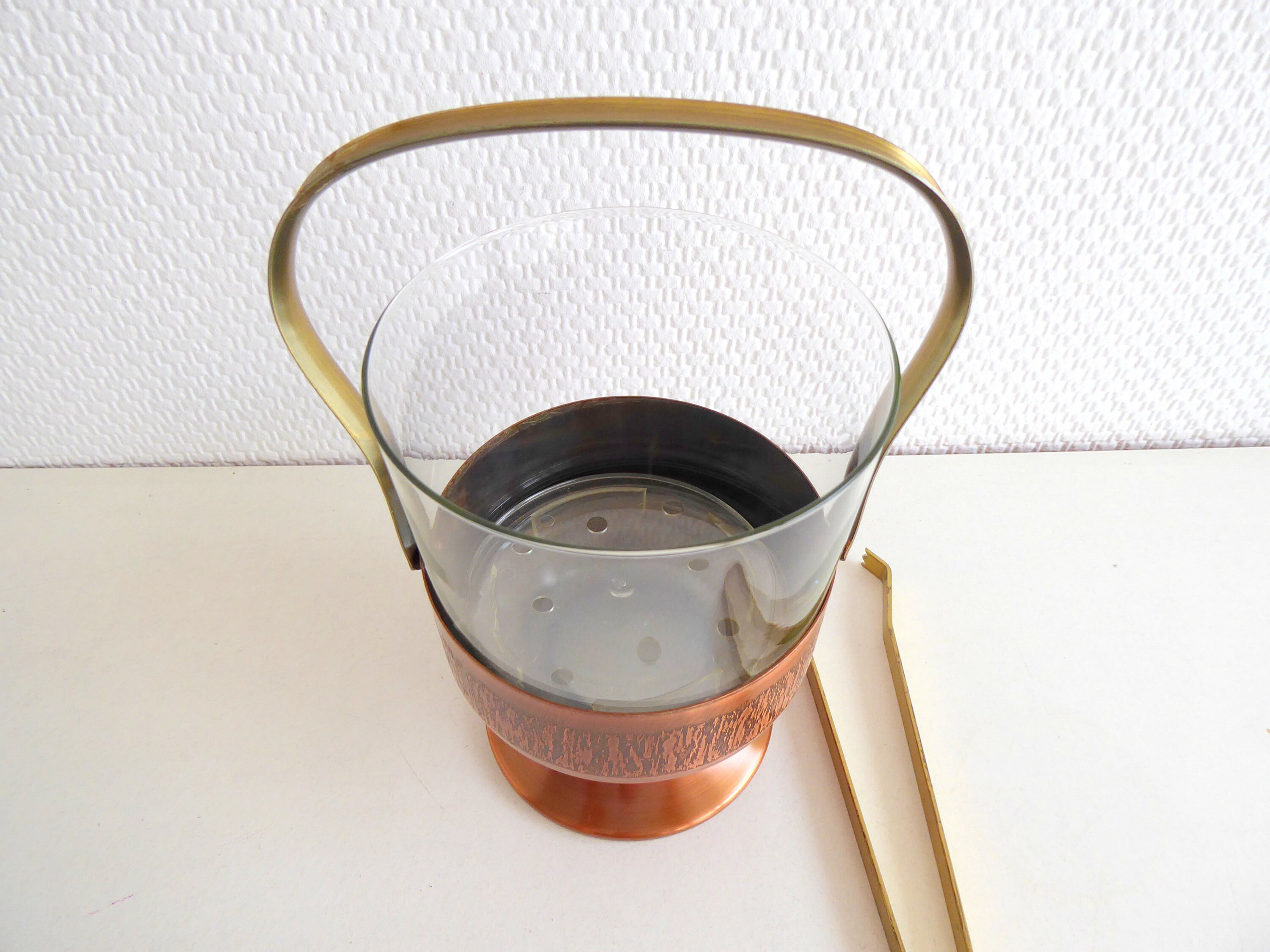Vintage Ice Cube Container Copper Handmade BRD 60s MID CENTURY Etsy
