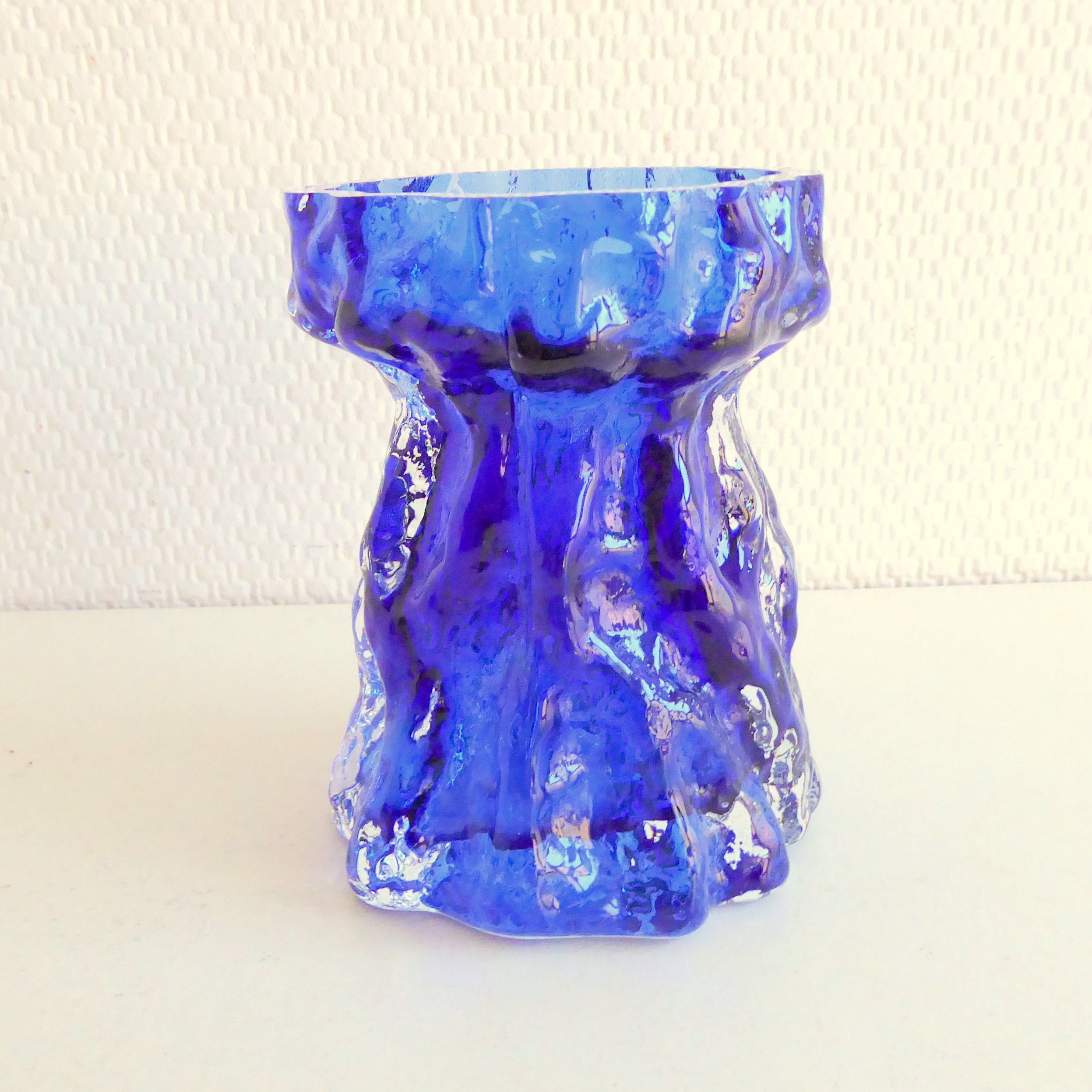 西ドイツ製 ヴィンテージ ガラスの花瓶 Ingrid Glass 花器 フラワー