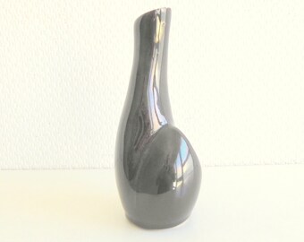 Asymetrische Keramik Vase 50er Jahre home decor