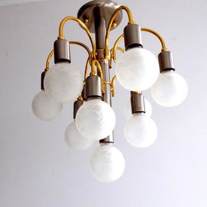 SPACE AGE Atomic Chandelier/ Sputnik Light Fixture