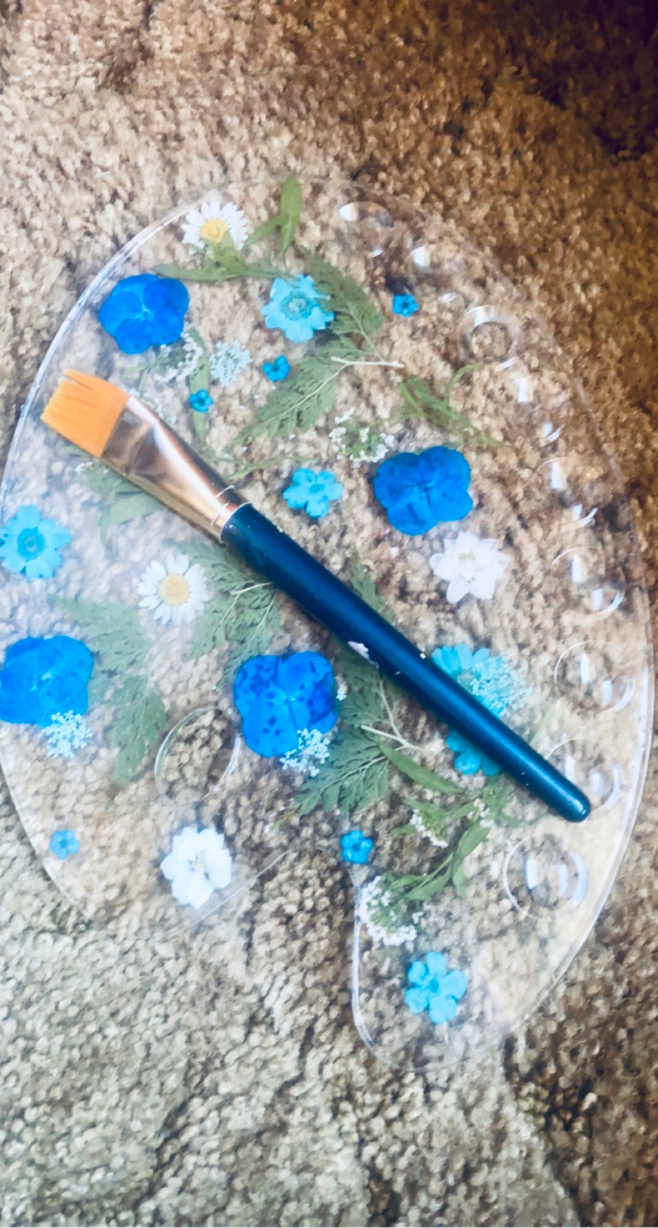 Customizable Resin Paint Palette Etsy