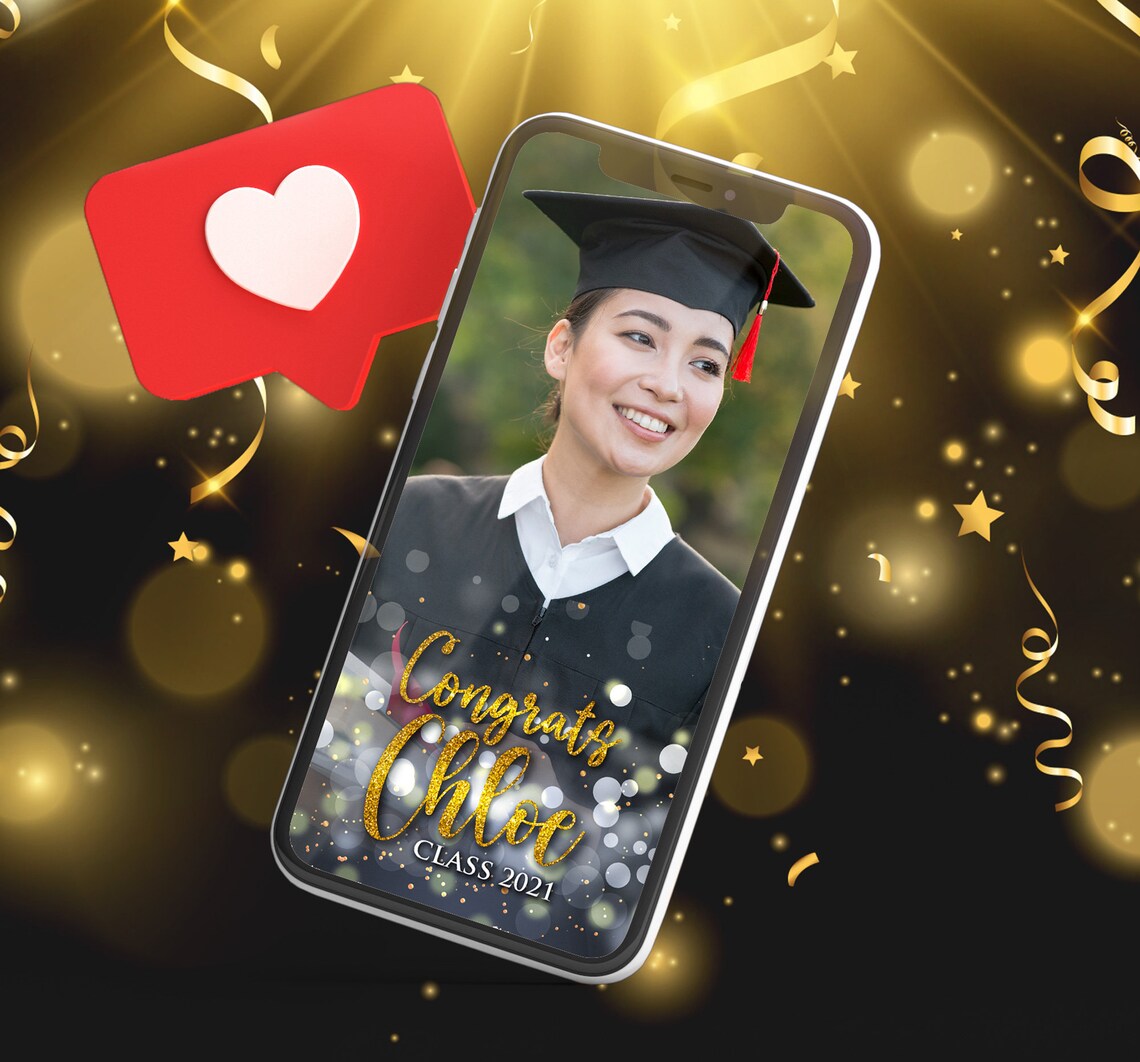 Graduation Geofilter Snapchat Filter Graduation Snapchat Etsy