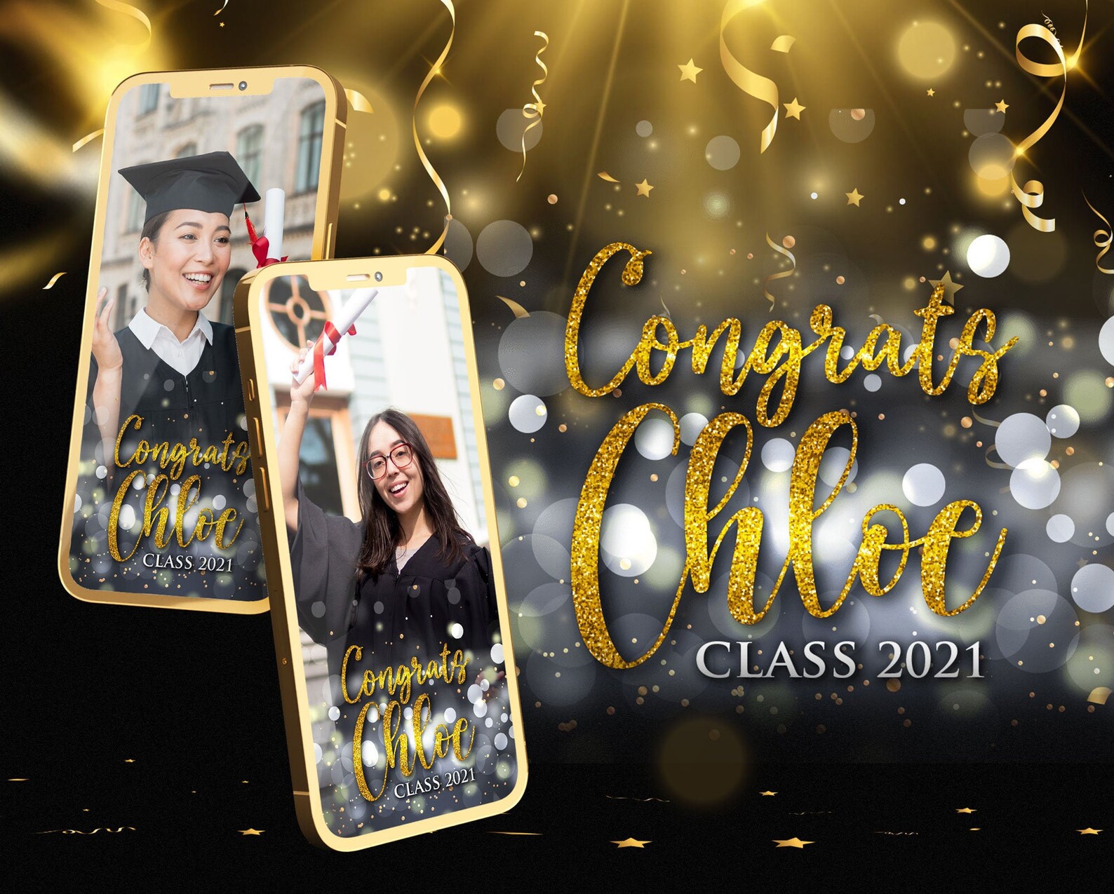 Graduation Geofilter Snapchat Filter Graduation Snapchat Etsy