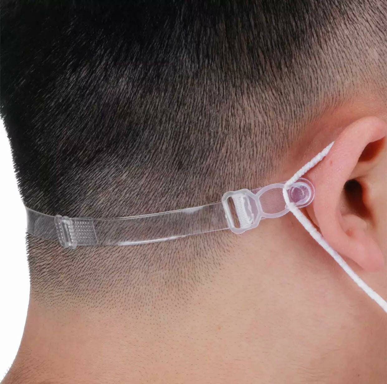 Uk Face Mask Extension Strap Ear Saver Transparent Color 1 Etsy UK