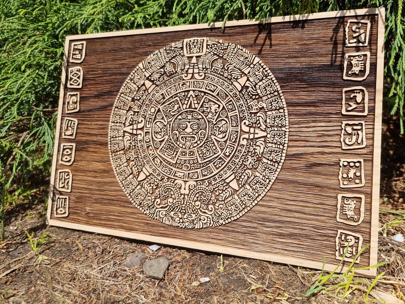 Mayan Calendar Sculpture Aztec Calendar Aztec Sun Stone Etsy Australia