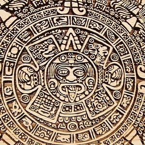 Mayan Calendar Sculpture, Aztec Calendar, Aztec Sun Stone - Etsy