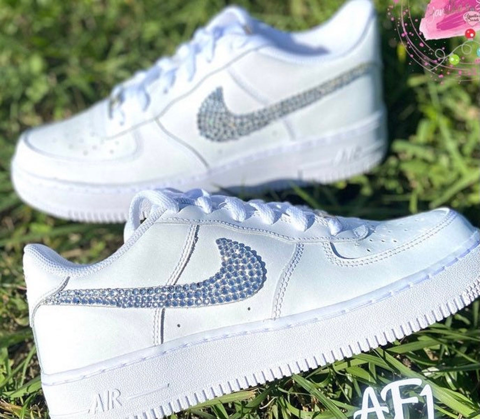 custom rhinestone air force 1