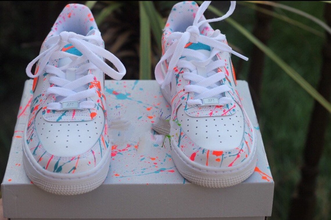 Custom Nike Custom Bubblegum Nike Custom Nike Air Force 1 Etsy
