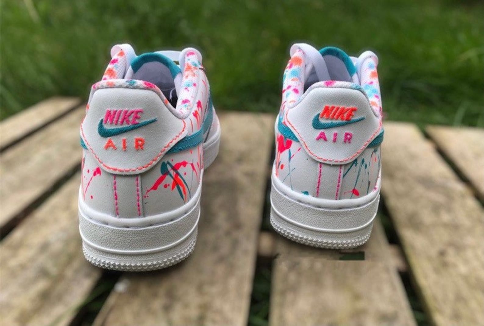 Custom Nike Custom Bubblegum Nike Custom Nike Air Force 1 Etsy