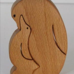 PDF Bandsaw Penguin Template – Cute DIY Woodworking Pattern for Scroll Saw or Bandsaw Projects