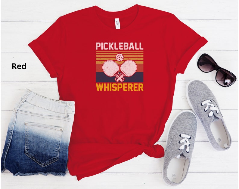 Pickleball Shirt Pickleball Whisperer Design Women's Etsy