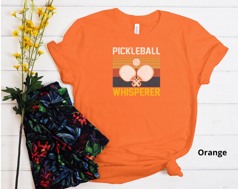 Pickleball Shirt Pickleball Whisperer Design Women's Etsy