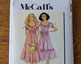 Sewing Pattern Review  M8358 Vintage Laura Ashley Reproduction McCall's  Pattern - Spring Sewing '23 