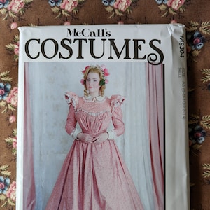 Victorian Tea Gown/ McCalls costumes/ Angela Claton Design/ Pattern M8304/ Victorian Cosplay/Historical Dress