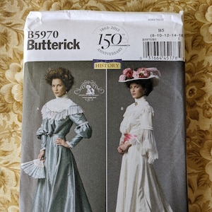 Butterick 5970 /Victorian Wedding and Ball Gown Pattern / Size 8-16 /Victorian Dress / B5970
