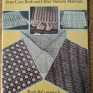 Making Chair Seats by Ruth Comstock/ Sustainable craft book/ Budget Friendly craft book