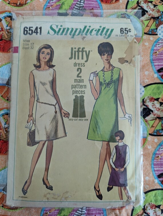 simplicity a line dress S3129