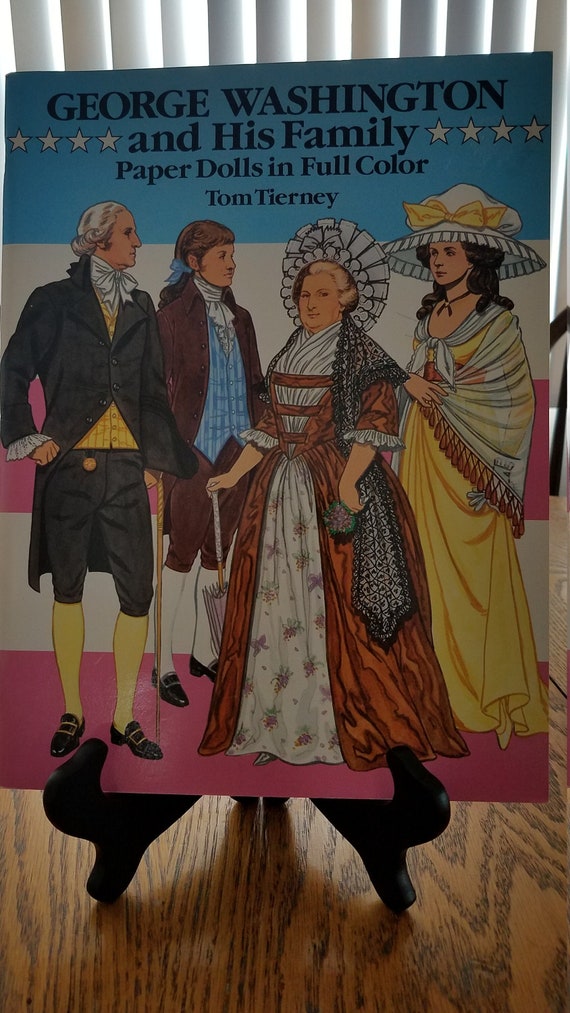George Washington and Family Paper Dolls - Etsy